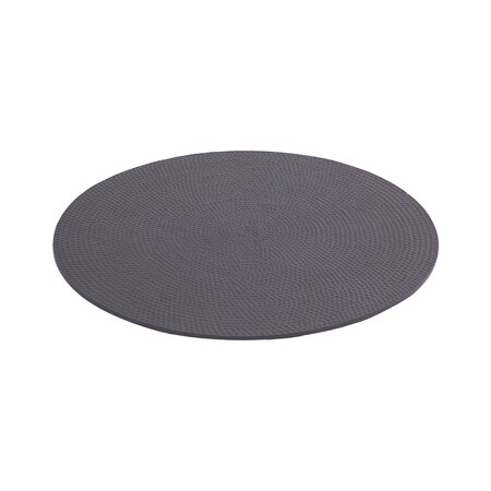 Elk Studio Hammered Charger in PowderCoated Grey CHARGER008